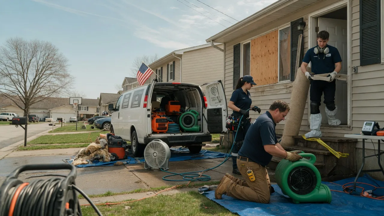 Water Damage Restoration in Woodston, KS near me